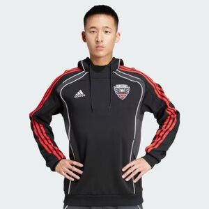 Adidas Black Heritage Soccer Hoodie
